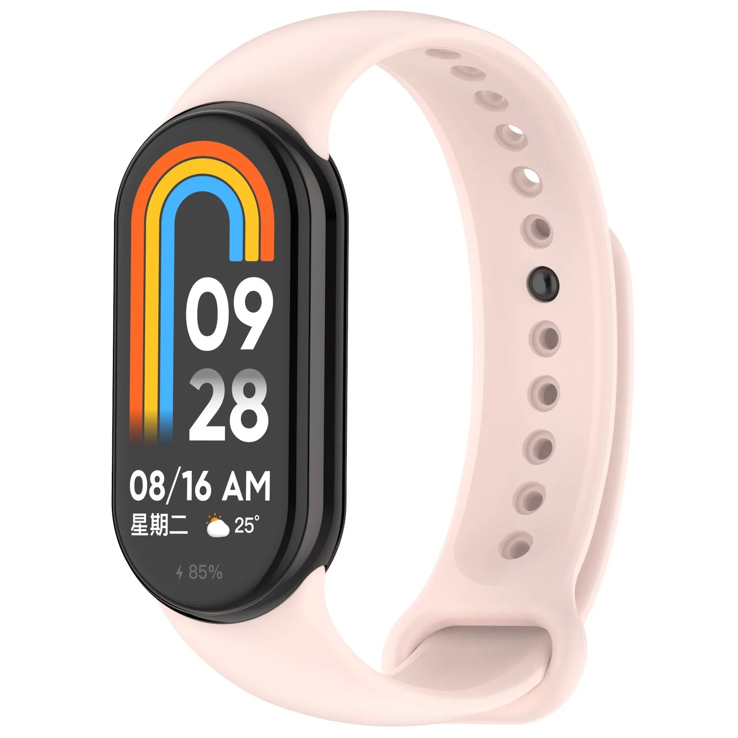 Soft Official Silicone Strap for Xiaomi Mi Band 10 Sports Smart Bracelet Wristband Mi Band 8 9 Replacement Band Accessories Belt