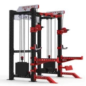 Gym Equipment Cable Crossover Fitness Strength Unilateral Multi Functional Trainer Smith Machine