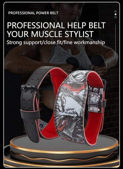 LOOGDEEL Waist Support Belt Lower Back Breathable Fitness Weightlifting Dumbbell Lumbar Waistband Support Sports Belt Women Men