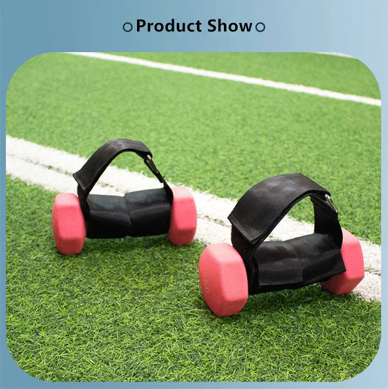 1/2pcs Dumbbell Ankle Strap Weight Lifting Foot Bands Tibialis Trainer Leg Muscle Strengthen Training Workout Fitness Equipment