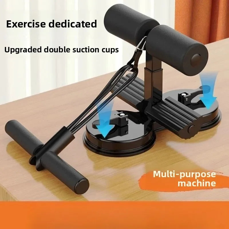 2025 Double Suction Disc Belt Pull Rope Leg Press Supine Body for Curl Fitness Equipment Sit-up Aids Curls