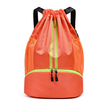 Gym Bag Fitness Backpack Women Men Basketball Backpack Outdoor Soccer Football Storage Bags Training Drawstring Sports Knapsack