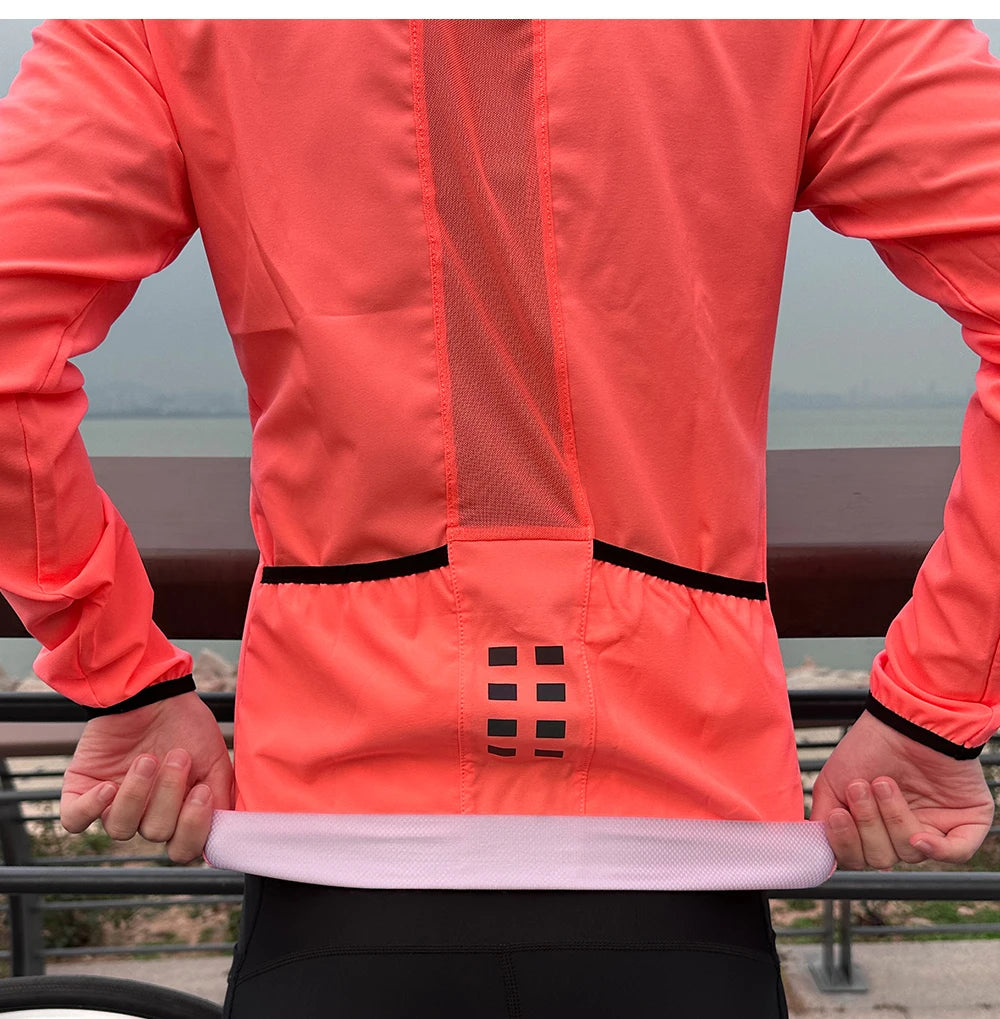 WOSAWE Cycling Team Ultralight MTB Bike Jackets Casual Women's Windbreaker Anti-UV Riding Jacket Bicycle Clothing
