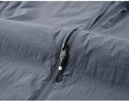 Men's Summer Skin Quick Dry Hiking Jacket Waterproof Sun UV Protection Coats Men Outdoor Sports Fishing Camping Running Jacket
