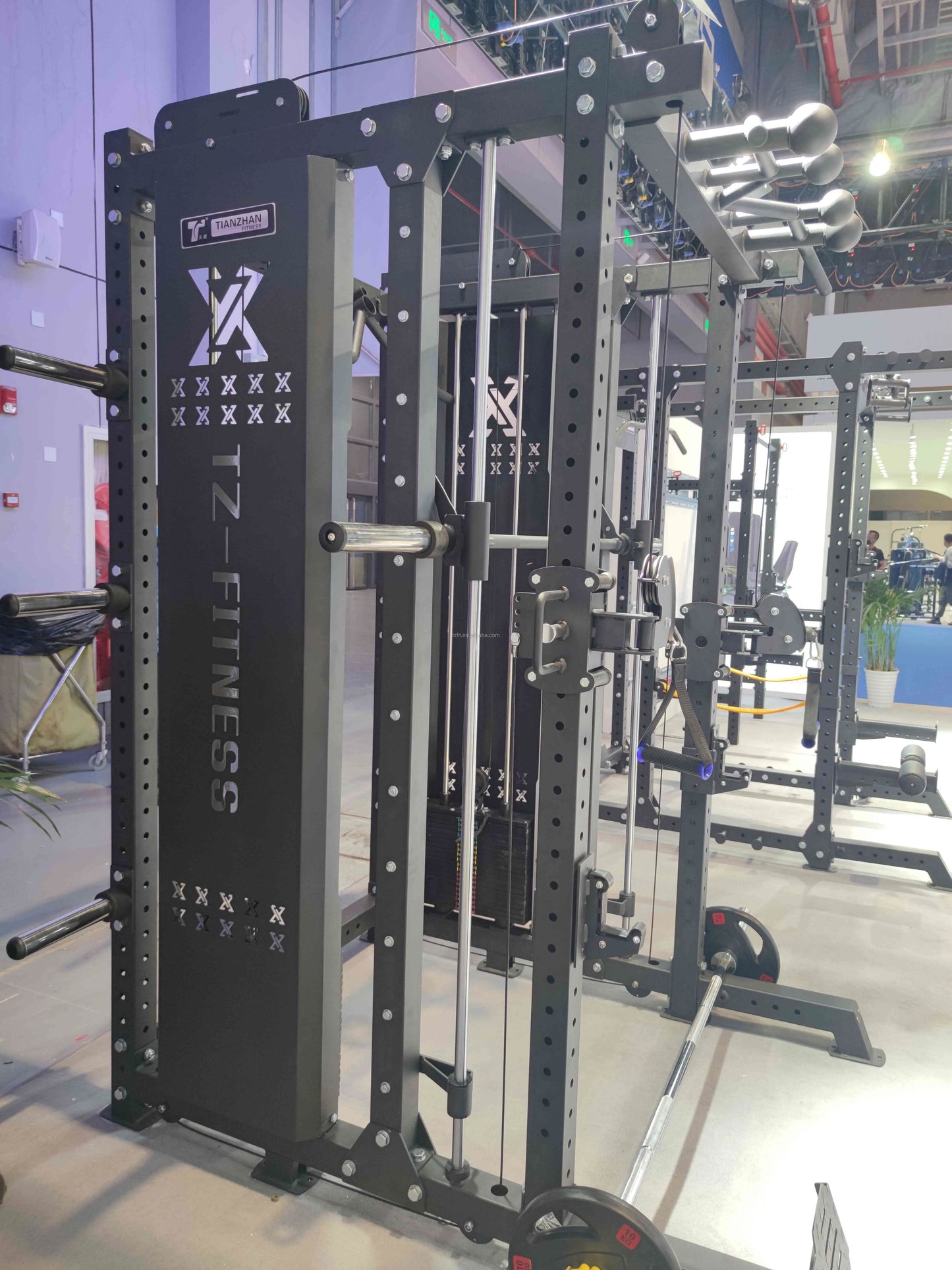 High quality Gym Equipment  / Multi-functional Smith Machine / Power Rack