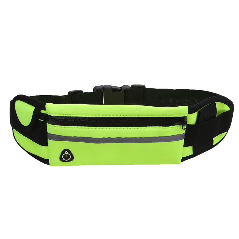 Sport Running Waist Bag For Women Men Comfortable Gym Fanny Bag Safty Tape Cycling Phone Case Running Belt