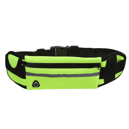 Sport Running Waist Bag For Women Men Comfortable Gym Fanny Bag Safty Tape Cycling Phone Case Running Belt