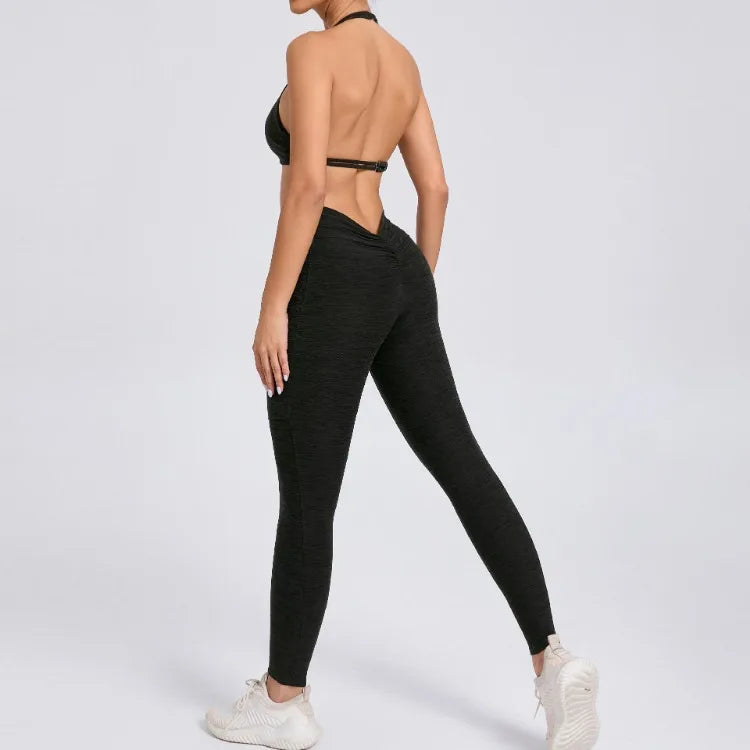 Sexy 2PCS Yoga Set Gym Suits with Shorts Crop Top Sports Bra Women Tracksuit Shorts 2 Pieces Running Clothing Fitness Clothing