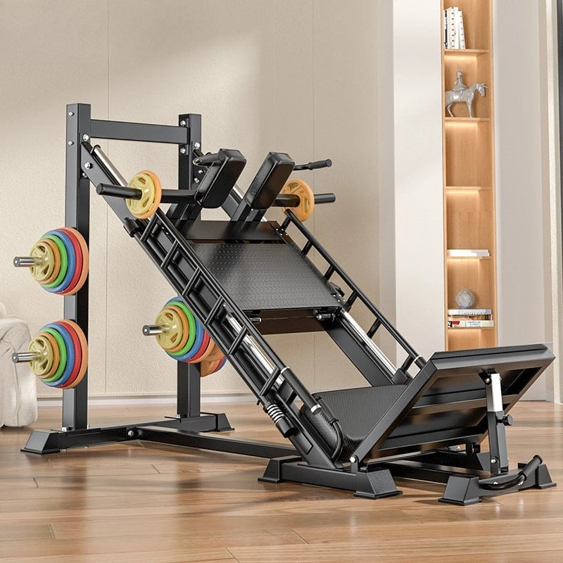 Gym Fitness Equipment Inverted Reverse Pedal Machine 45 Degree Leg Press Hack Squat Combo
