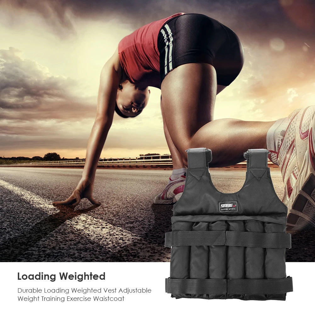 1 - 110LBS Adjustable Weighted Vest
