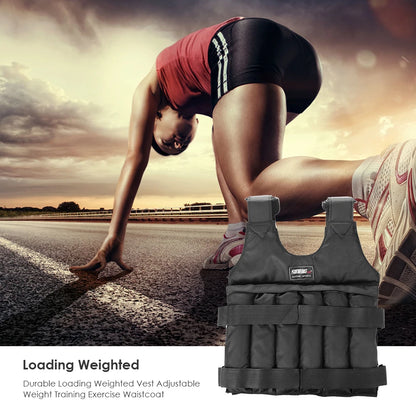 1 - 110LBS Adjustable Weighted Vest