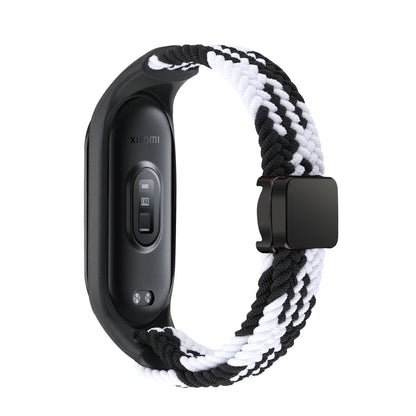Nylon Braided Strap For Mi Band 9 8 Bracelet Magnetic Buckle Watchband For Xiaomi Mi Band 7 6 5 4 3 Wristband Correa Accessories