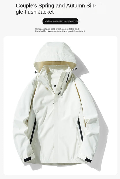 Spring Autumn New High Quality Outdoor Mountaineering Sports Windproof Waterproof Comfortable Breathable Sprint Shirt