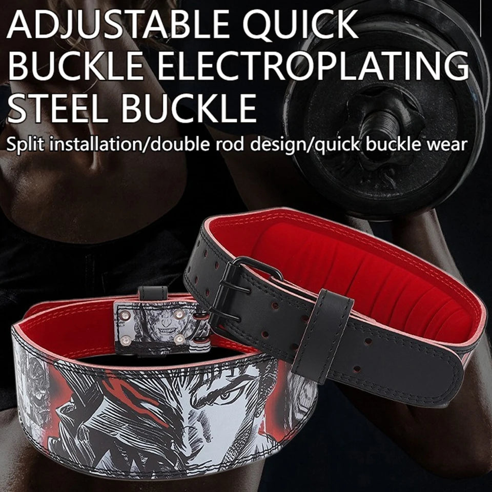 LOOGDEEL Waist Support Belt Lower Back Breathable Fitness Weightlifting Dumbbell Lumbar Waistband Support Sports Belt Women Men