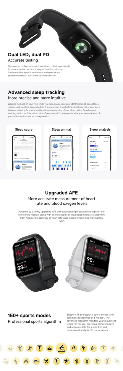 Global Version Xiaomi Smart Band 9 Pro Smartband 1.74" AMOLED Display Blood Oxygen Sport GPS Smart Watch Bracelets Mi Band