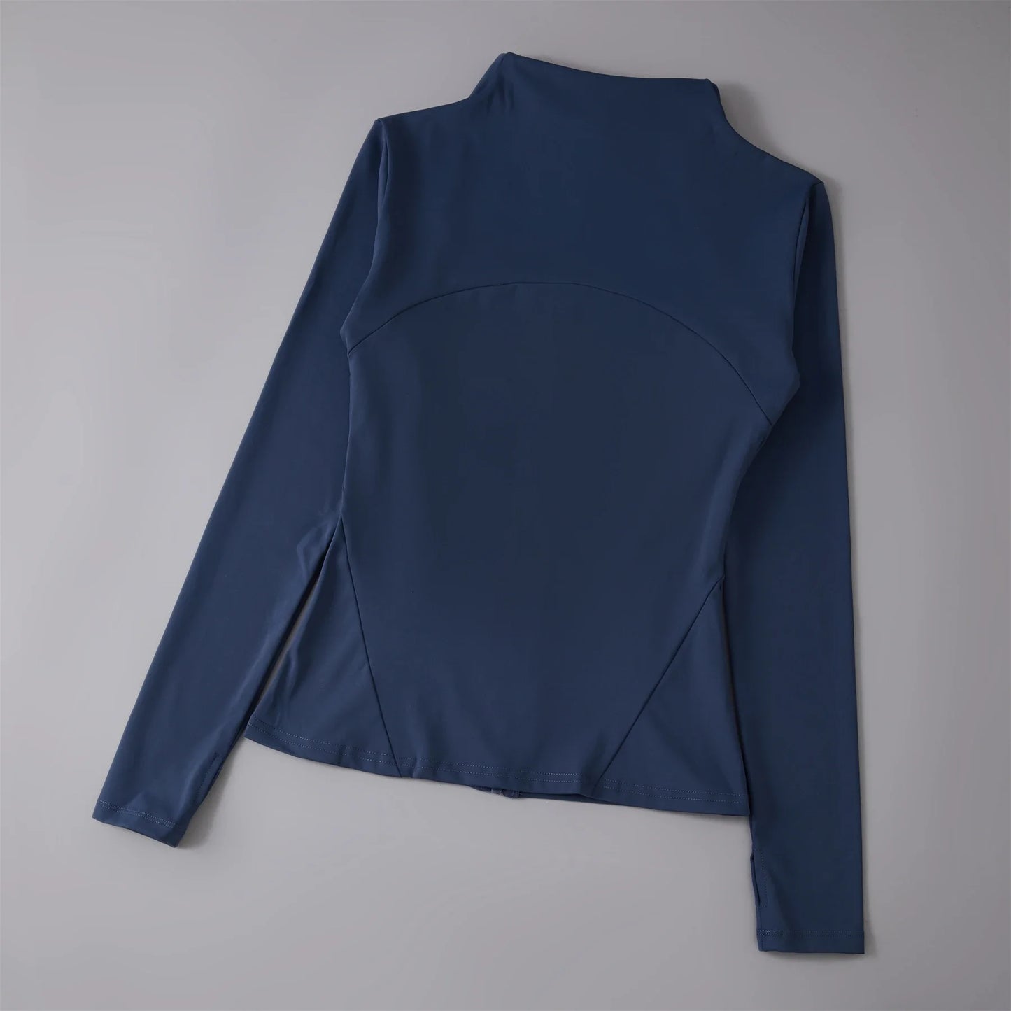 Yoga Tops Windbreaker Zipper Running Jackets Women Long Sleeve Running Sports Sweatshirts Ladies Workout Fitness Coat Activewear