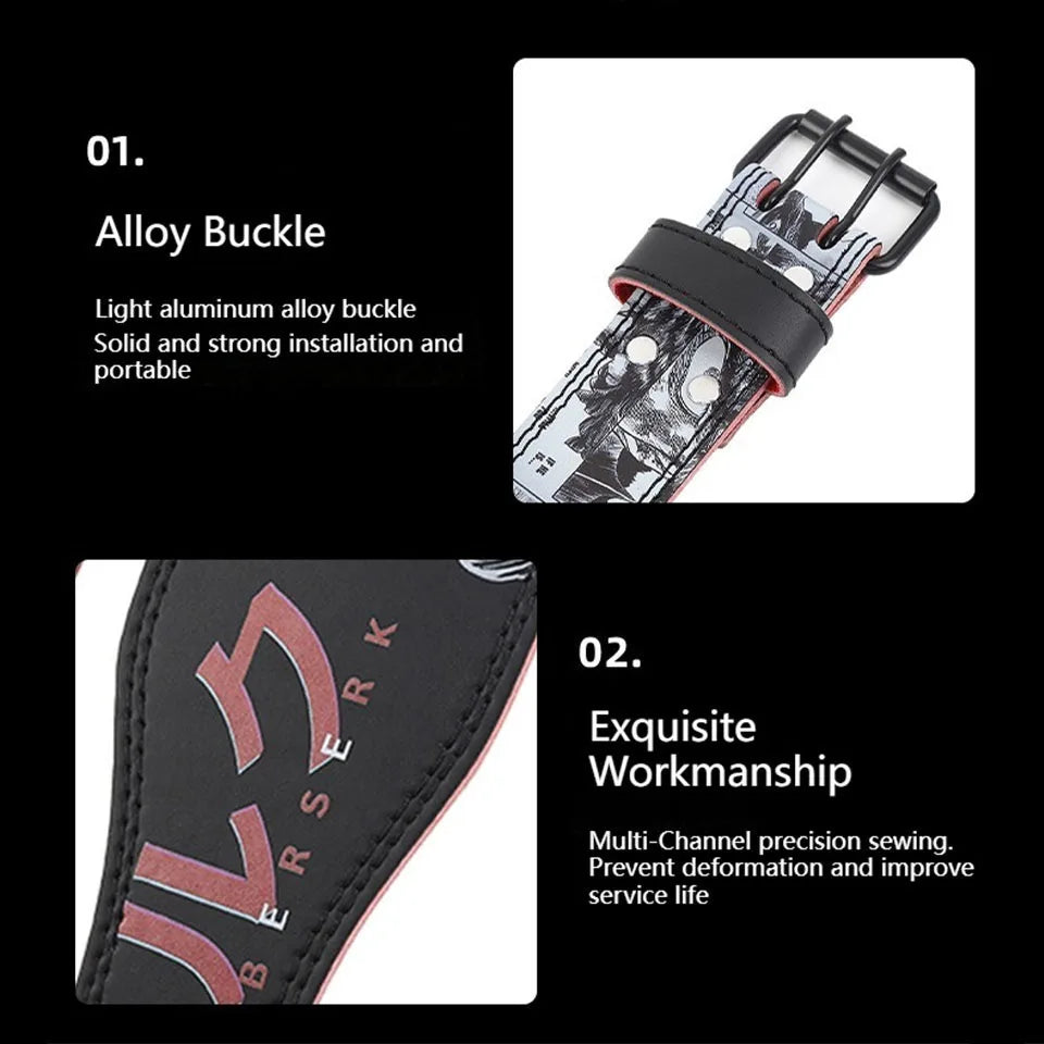LOOGDEEL Waist Support Belt Lower Back Breathable Fitness Weightlifting Dumbbell Lumbar Waistband Support Sports Belt Women Men
