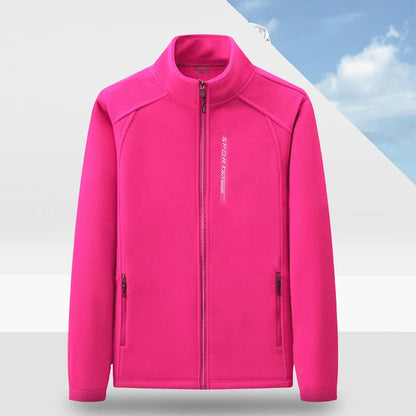 Women Winter Sports Running Jackets Warm Fleece Hiking Thermal Coat Climbing Camping Windbreaker Running Coats Winter Clothes