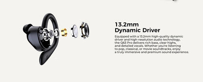 Sports Bluetooth Headphones Wireless TWS Earphones IP7 Waterproof Earbuds ENC Noise Cancelling Mic Call Headsets for Workout Gym