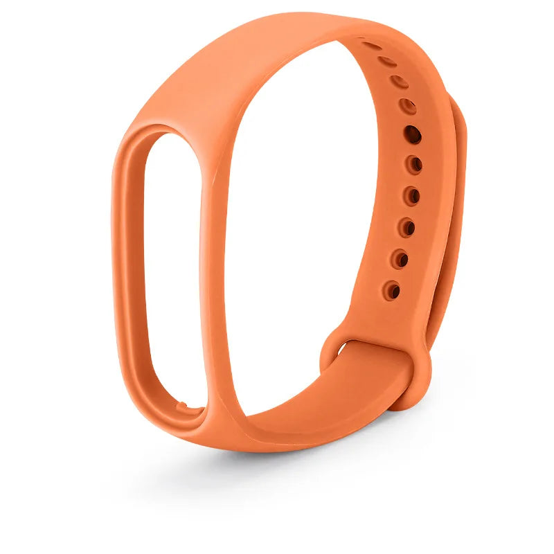 Silicone strap for Xiaomi Mi Band 7 bracelet wrist Miband 5 6 NFC Replacement pulsera Sport correa mi band 7 6 3 4 5 Watchband