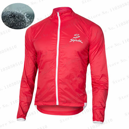 spiukful Waterproof Windbreaker Wind MTB Cycling Lightweight Ultralight Men Jacket Running Riding Ciclismo Bicycle Windbreaker