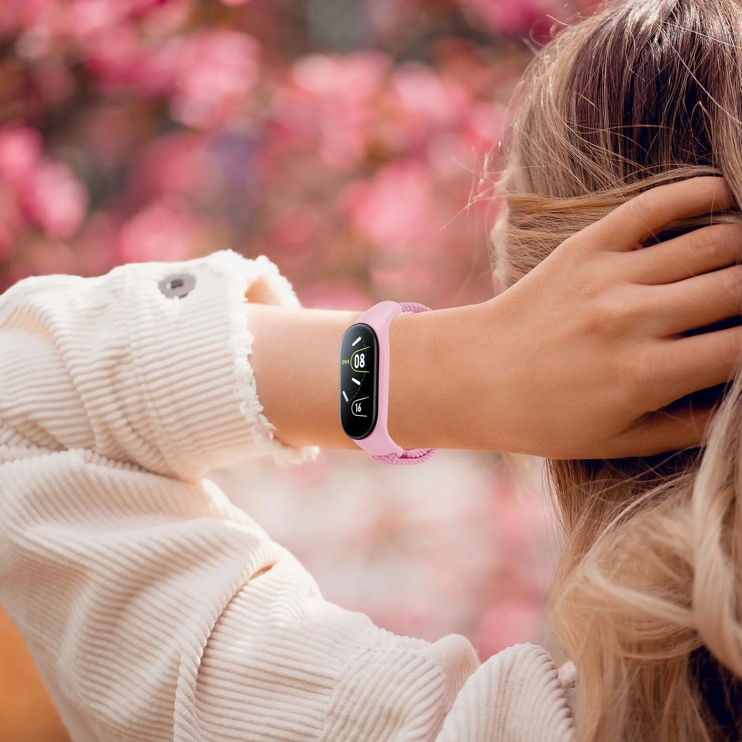 Nylon Braided Strap For Mi Band 9 8 Bracelet Magnetic Buckle Watchband For Xiaomi Mi Band 7 6 5 4 3 Wristband Correa Accessories