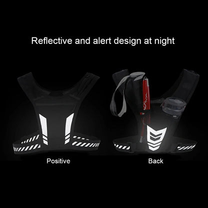 Reflective Running Phone Holder Vest for Men and Women, Jogging, Walking, Exercise,Gym, Workout, 1Pc Adjustable Strap Key Pocket