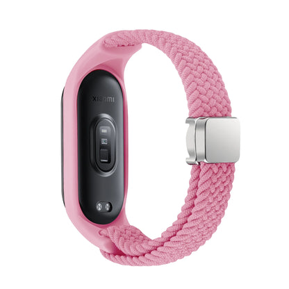 Nylon Braided Strap For Mi Band 9 8 Bracelet Magnetic Buckle Watchband For Xiaomi Mi Band 7 6 5 4 3 Wristband Correa Accessories