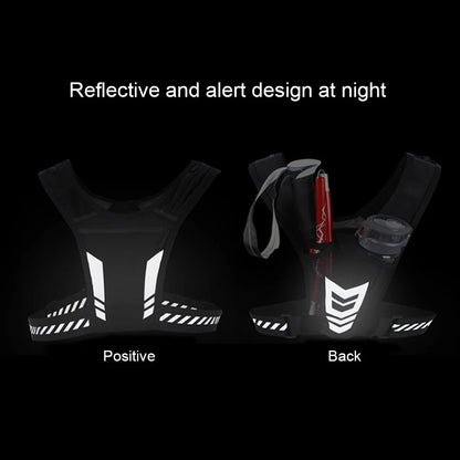 Reflective Running Phone Holder Vest for Men and Women, Jogging, Walking, Exercise,Gym, Workout, 1Pc Adjustable Strap Key Pocket