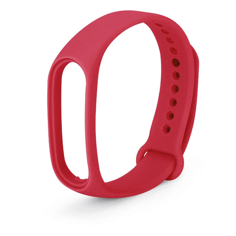 Silicone strap for Xiaomi Mi Band 7 bracelet wrist Miband 5 6 NFC Replacement pulsera Sport correa mi band 7 6 3 4 5 Watchband