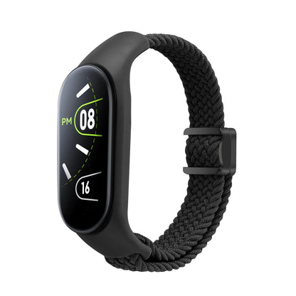 Nylon Braided Strap For Mi Band 9 8 Bracelet Magnetic Buckle Watchband For Xiaomi Mi Band 7 6 5 4 3 Wristband Correa Accessories