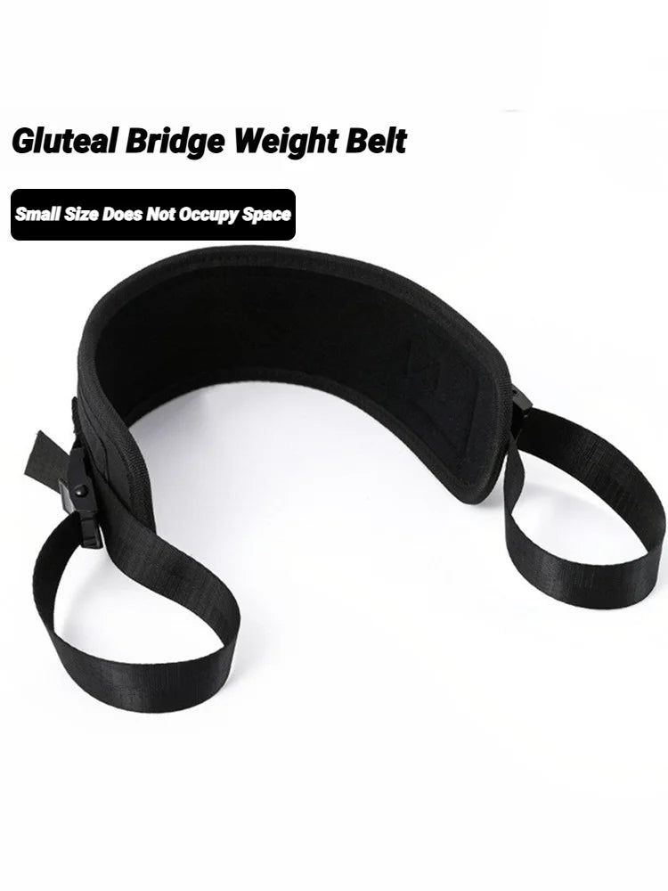 Dumbbell Exercise Belt Hip Thrust Weight-Bearing For Effective Glute Bridge Workout Waist Weight Training Kettlebells