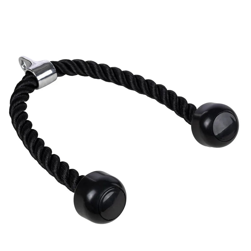 Tricep Rope for Push Pull Down Exercises Arm Muscle Resistance Bands for Body Building Strength Training