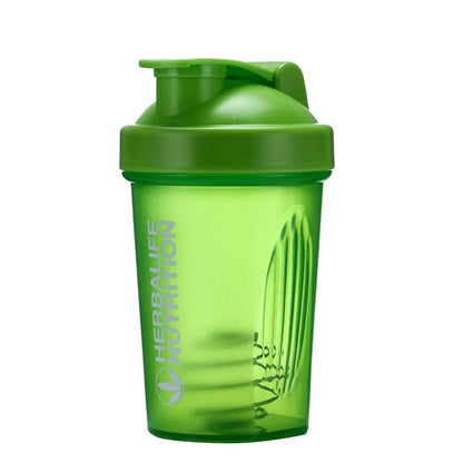 Sport Shaker Bottle 400Ml Whey Protein Powder Mixing Bottle Leak-Proof Sport Fitness Gym Shaker Outdoor Plastic Drink Bottle