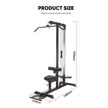 Multi Functional Smith Machine Cable Crossover Power Rack with Sit Gym Fitness Equipment