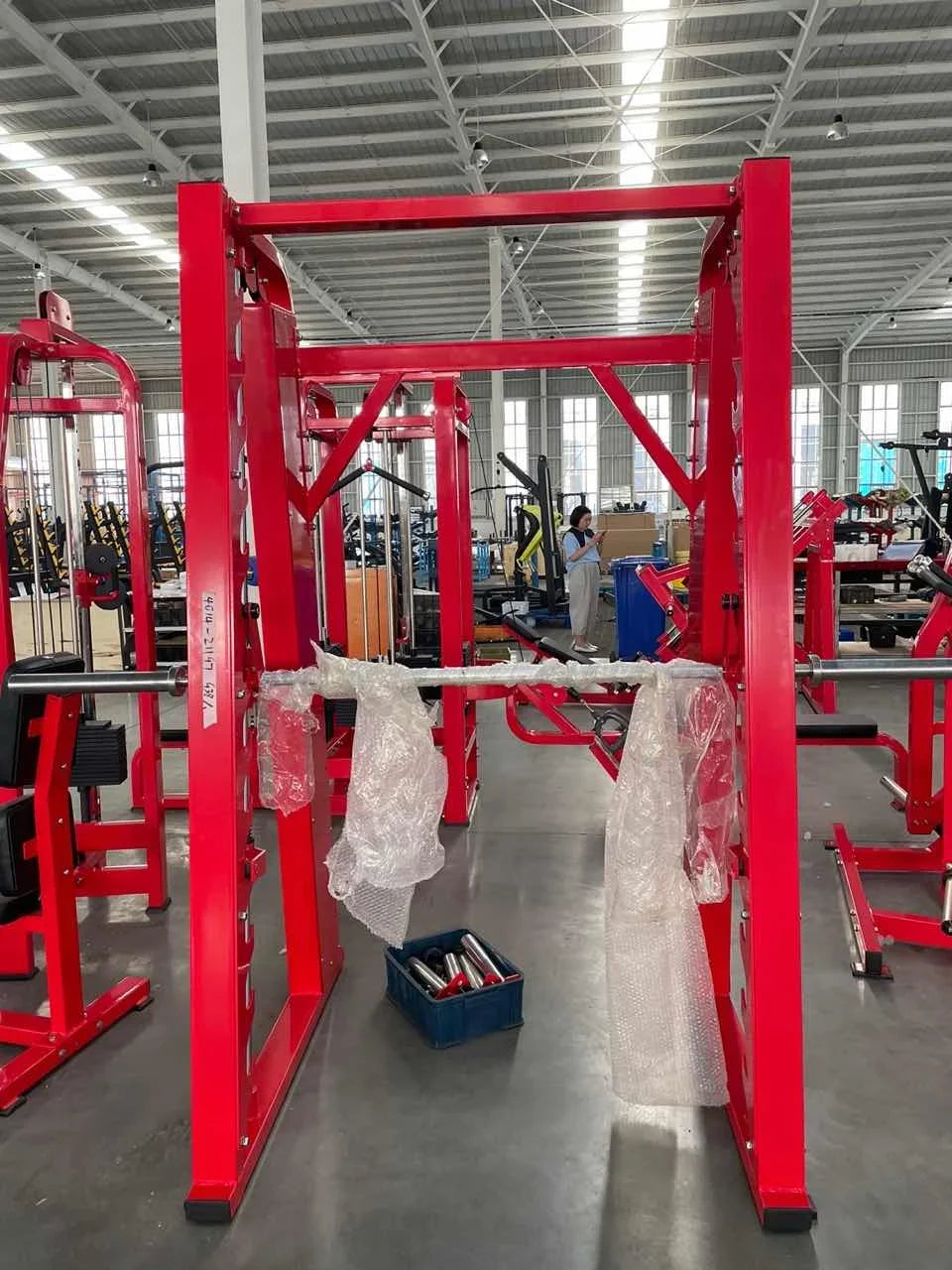 Commercial Steel Smith Machine Factory-Given Gym Equipment for Exercise