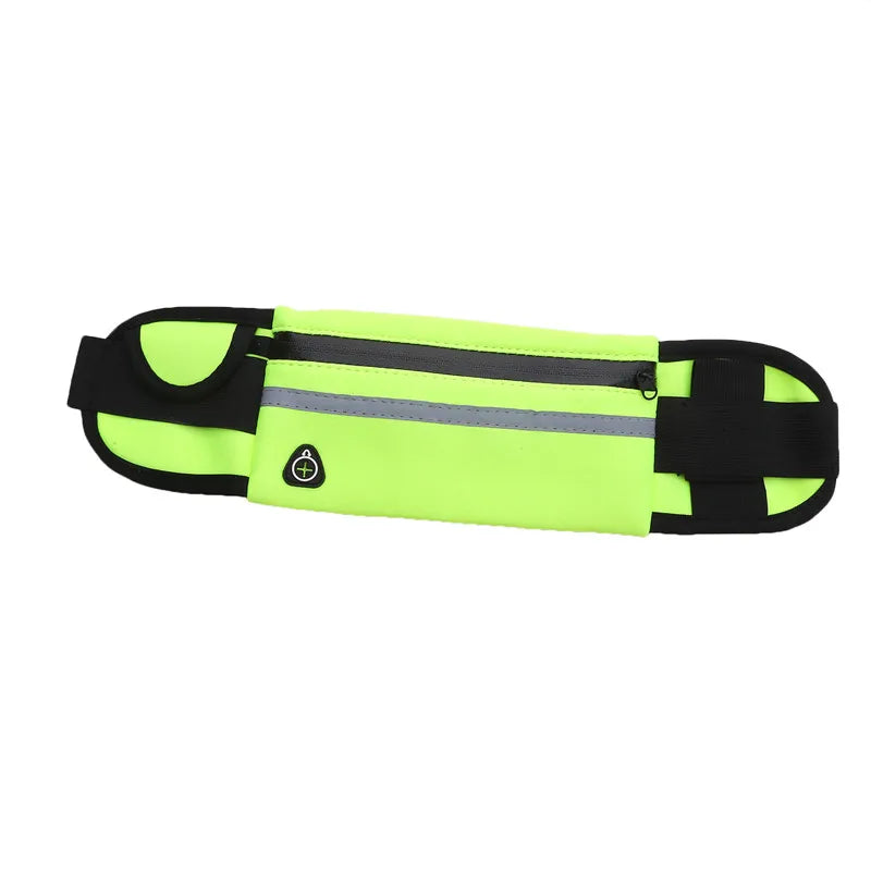 Sport Running Waist Bag For Women Men Comfortable Gym Fanny Bag Safty Tape Cycling Phone Case Running Belt