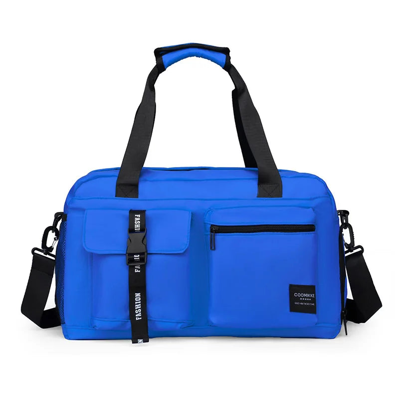 Large Fitness Bag Sports Handbag Women Dry Wet Shoes Pocket Single Shoulder Crossbody Swimming Yoga Gym Travel Backpack Duffel