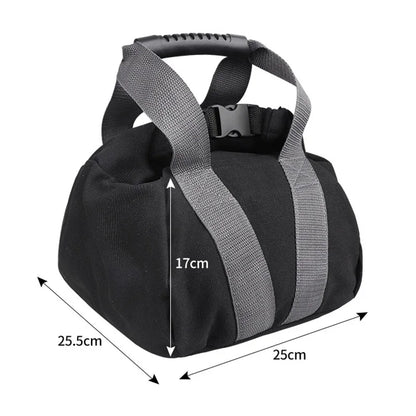 Kettlebell Weightlifting Training Sandbag Adjustable Soft Canvas Heavy Duty Fillable Sand Bag Dumbbell Home Fitness Equipment