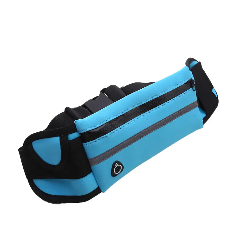 Sport Running Waist Bag For Women Men Comfortable Gym Fanny Bag Safty Tape Cycling Phone Case Running Belt