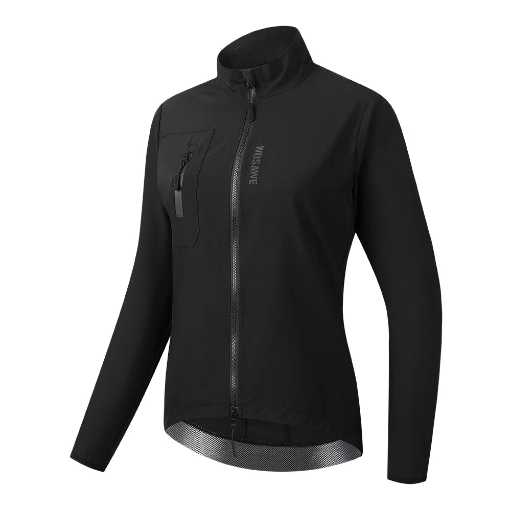 WOSAWE Cycling Jacket Women Windbreaker Vest Sleeveless Jackets Mountain Bike MTB Clothes Bicycle Jacket Windproof Ciclismo