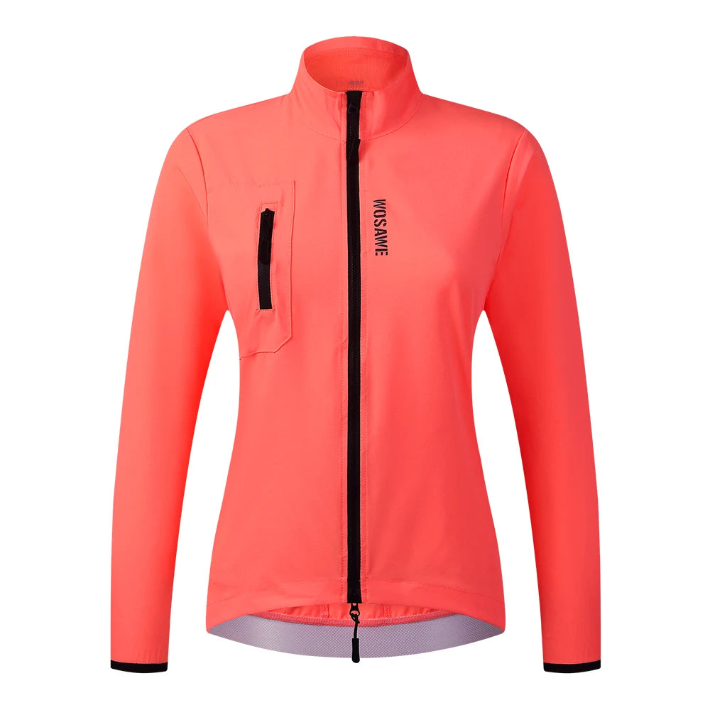 WOSAWE Cycling Team Ultralight MTB Bike Jackets Casual Women's Windbreaker Anti-UV Riding Jacket Bicycle Clothing