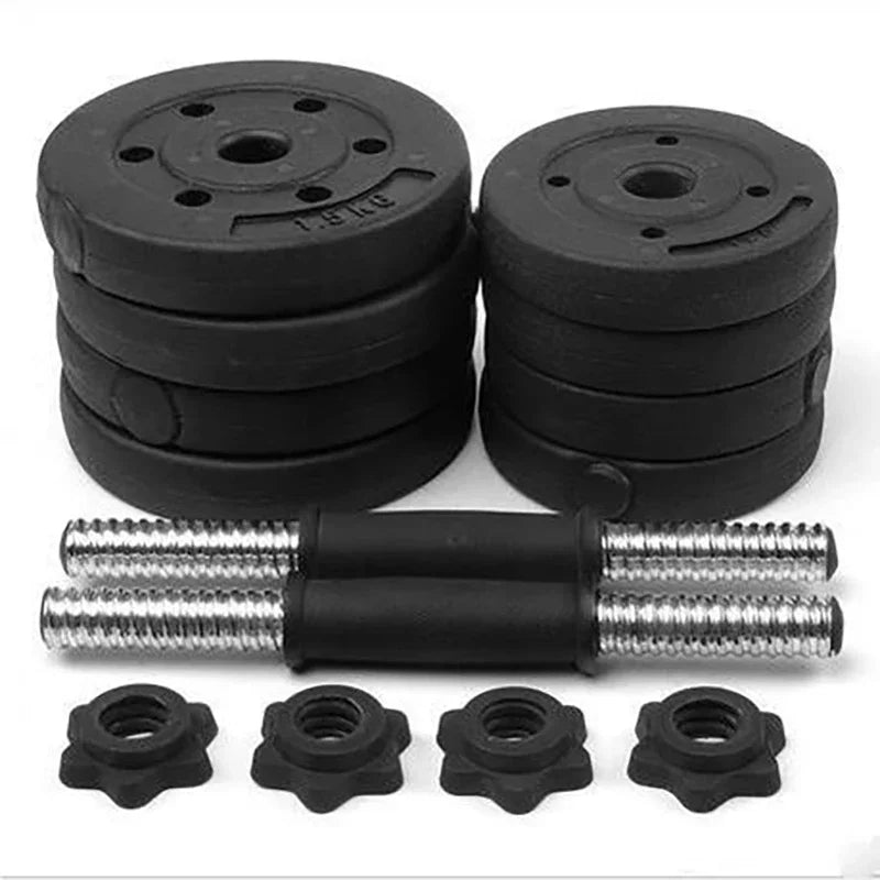3 Pc Dumbbell Hex Nut Dumbbell Rod Nut Spinlock Collars for Barbells Bars Training Sports Gym Equipment Accessories