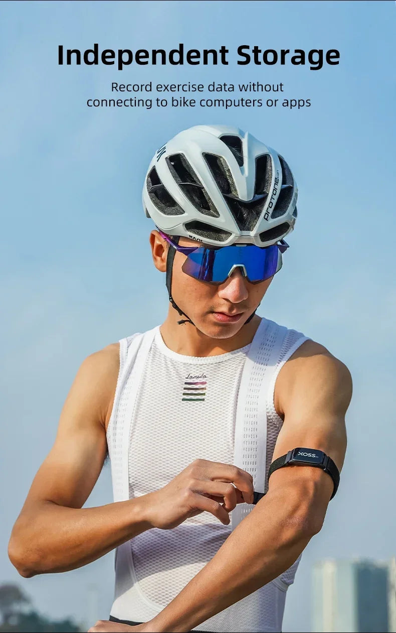 XOSS BBP Heart Rate Monitor Armband IP68 Waterproof Beat Band Pro HRM for Cycling, Run, Swim Health Fitness Smart Bicycle Sensor