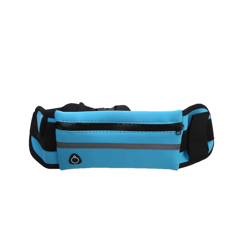 Sport Running Waist Bag For Women Men Comfortable Gym Fanny Bag Safty Tape Cycling Phone Case Running Belt