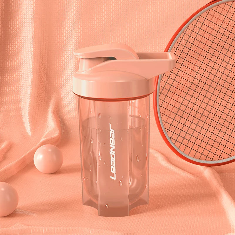 Classic Portable Milk Shake Protein Powder Mixing Cup Fitness Drinking Bottle For Gym Shake Bottles LeakProof Sport Water Bottle