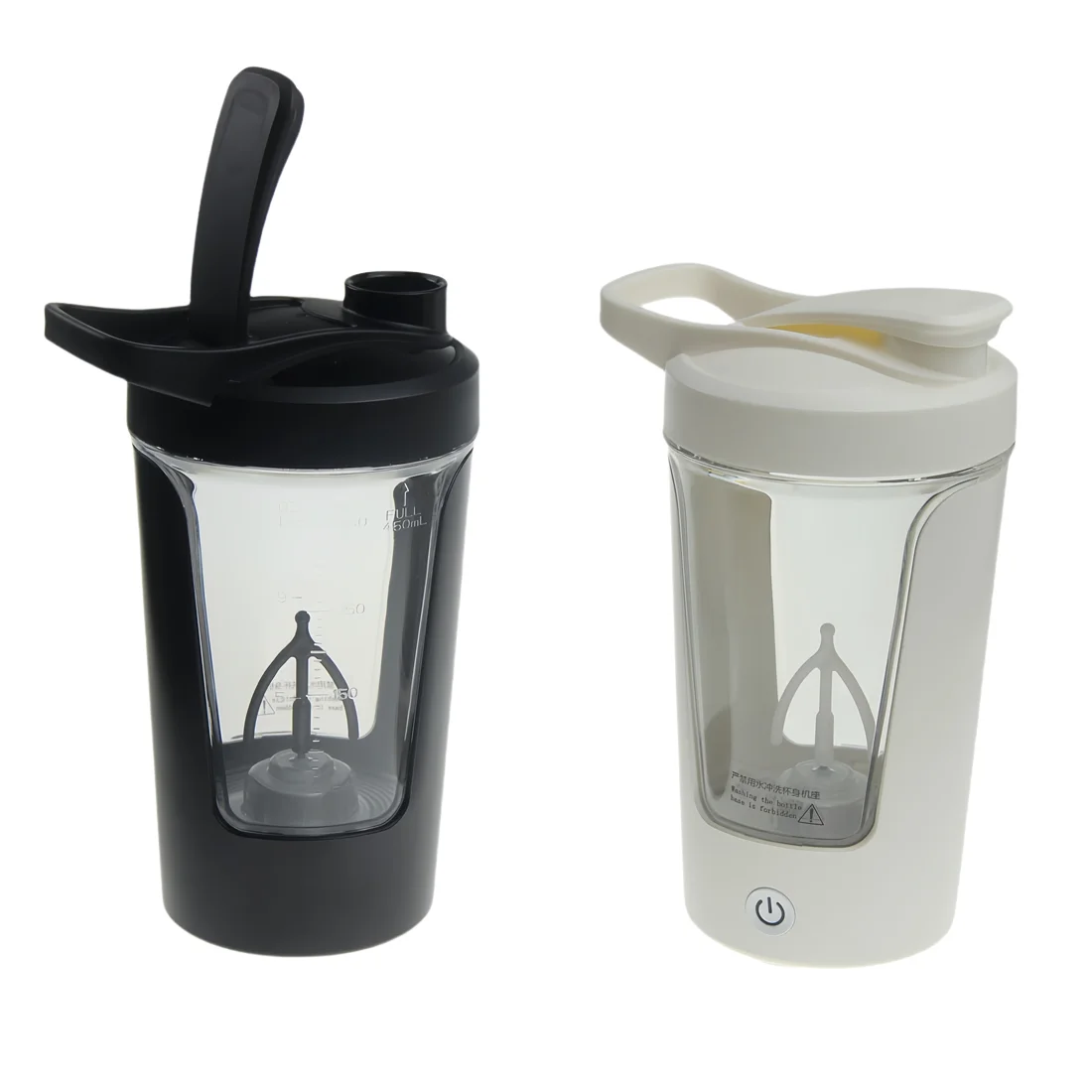 450ml Blenders Cup Portable Protein Powder Shaker Bottle Fitness Sports Mug Nutrition Shakers Cup Body Exercise Mixing Cup