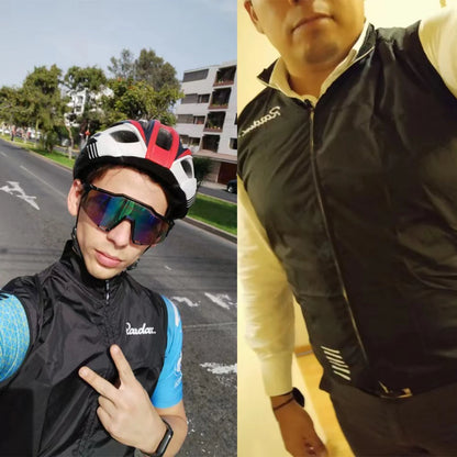 Men Windproof Jackets Summer Sleeveless Cycling Vest Bicycle Wear Clothes Maillot MTB Road Bike Tops Racing Gilet Ropa Ciclismo