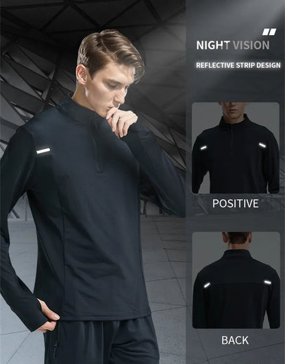 Men’s Athletic Long-Sleeve Hoodie