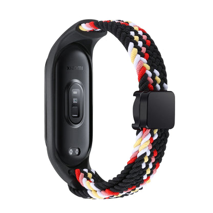 Nylon Braided Strap For Mi Band 9 8 Bracelet Magnetic Buckle Watchband For Xiaomi Mi Band 7 6 5 4 3 Wristband Correa Accessories